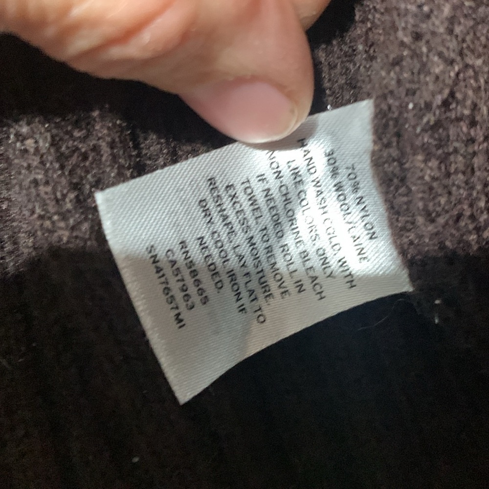Something Navy Brown Ribbed Cardigan - Picture 7 of 7